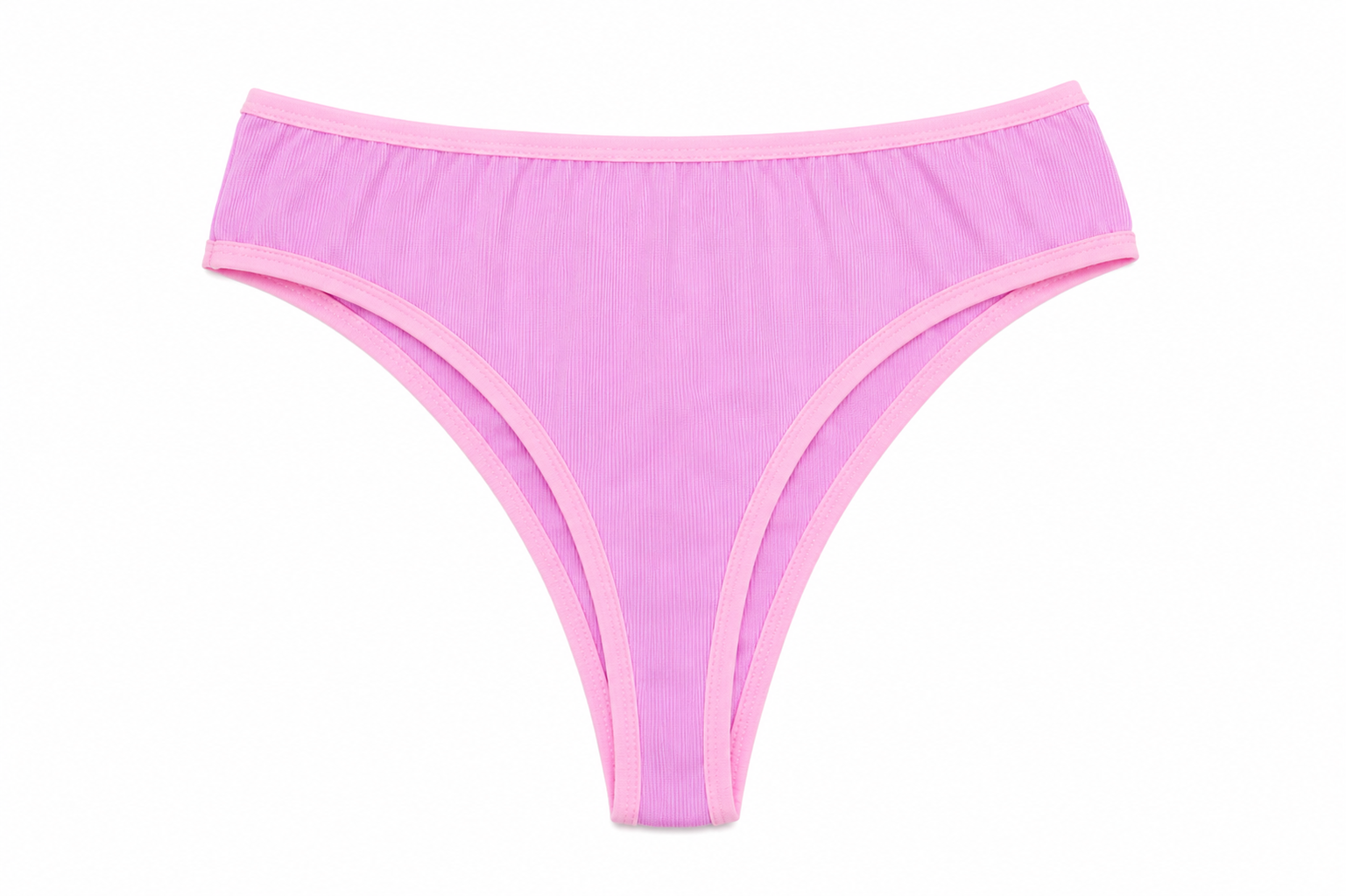 cotton ribbed thong panty (Pack of 4)