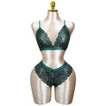 Lace Bralette and Shortie Set