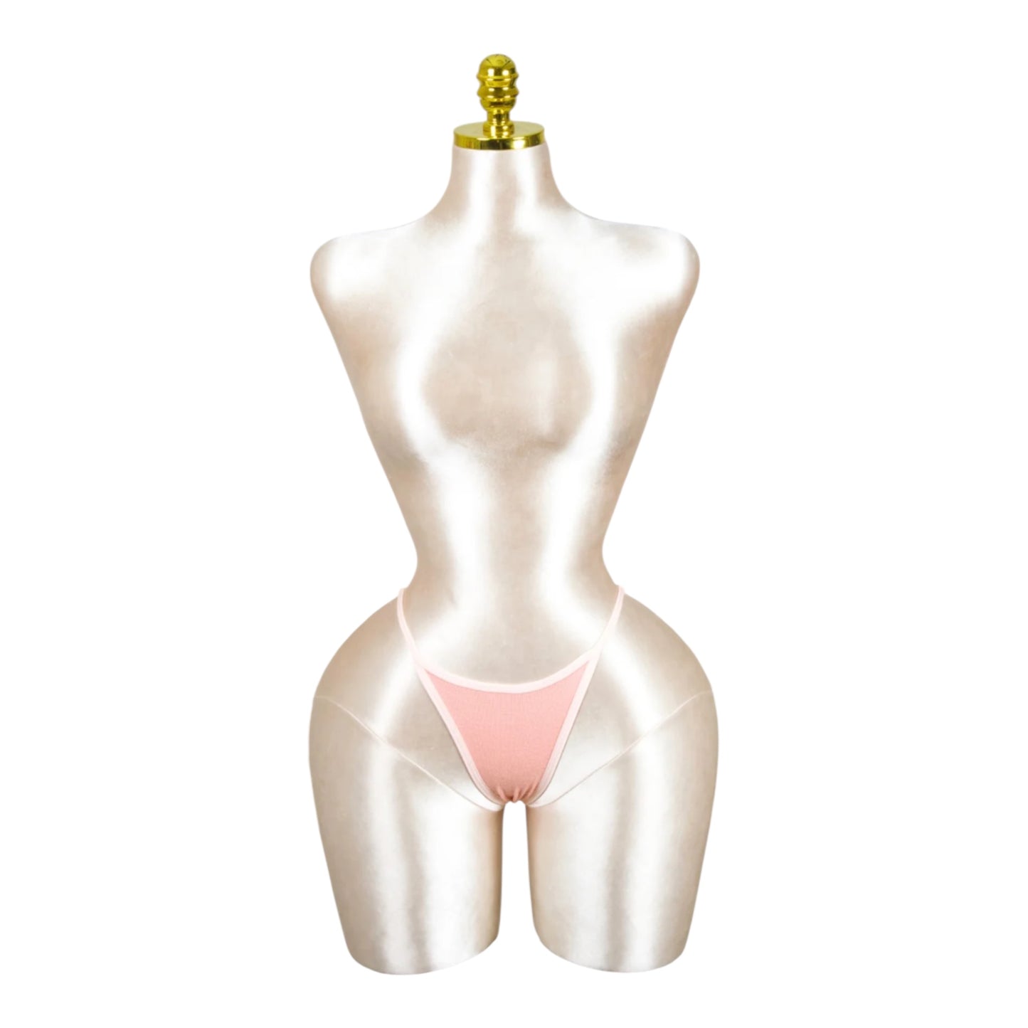 Cotton Ribbed Thong Panty (Pack of 10)