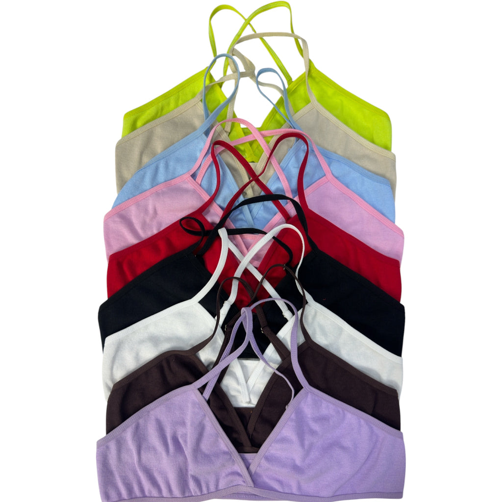 10-Pieces Soft Bras cotton