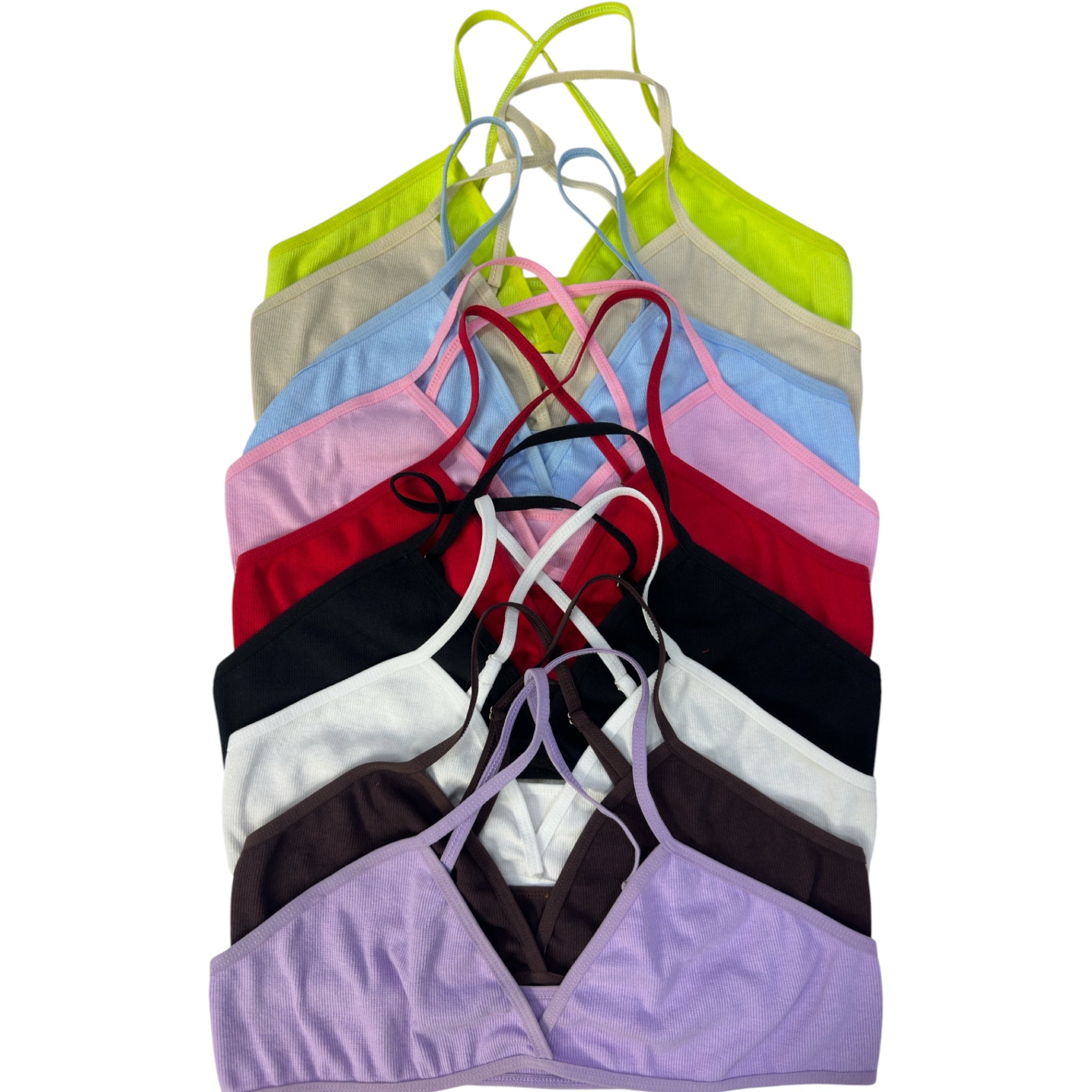 10-Pieces Soft Bras cotton