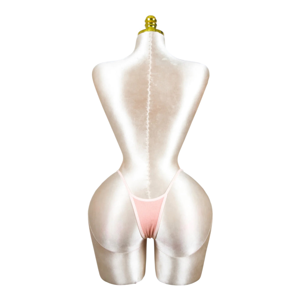 Cotton Ribbed Thong Panty (Pack of 10)