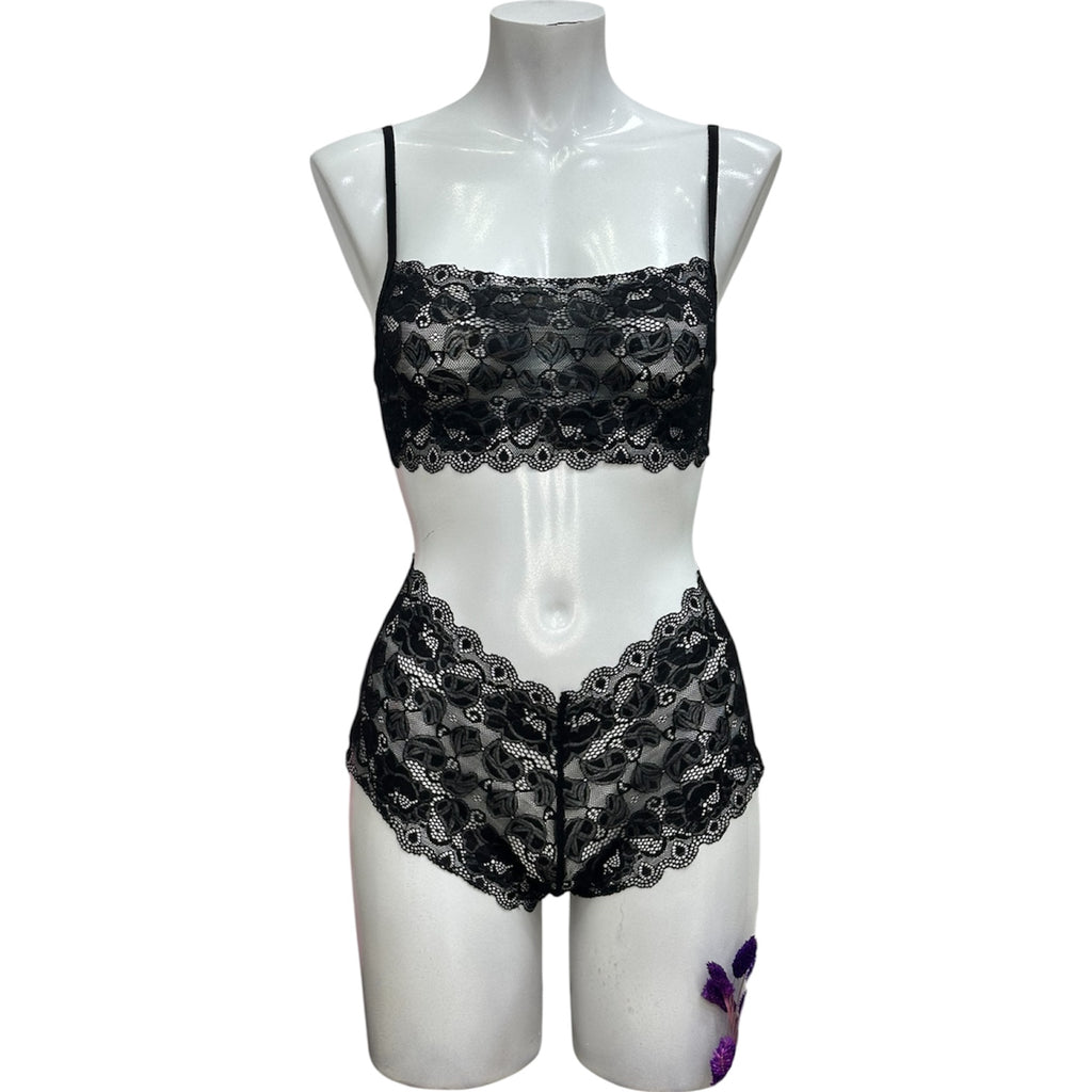 Lace Bralette and shortie