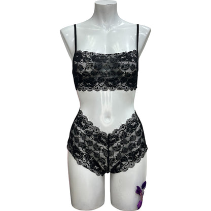 Lace Bralette and shortie