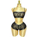 Lace Bralette and shortie