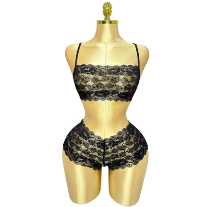 Lace Bralette and shortie