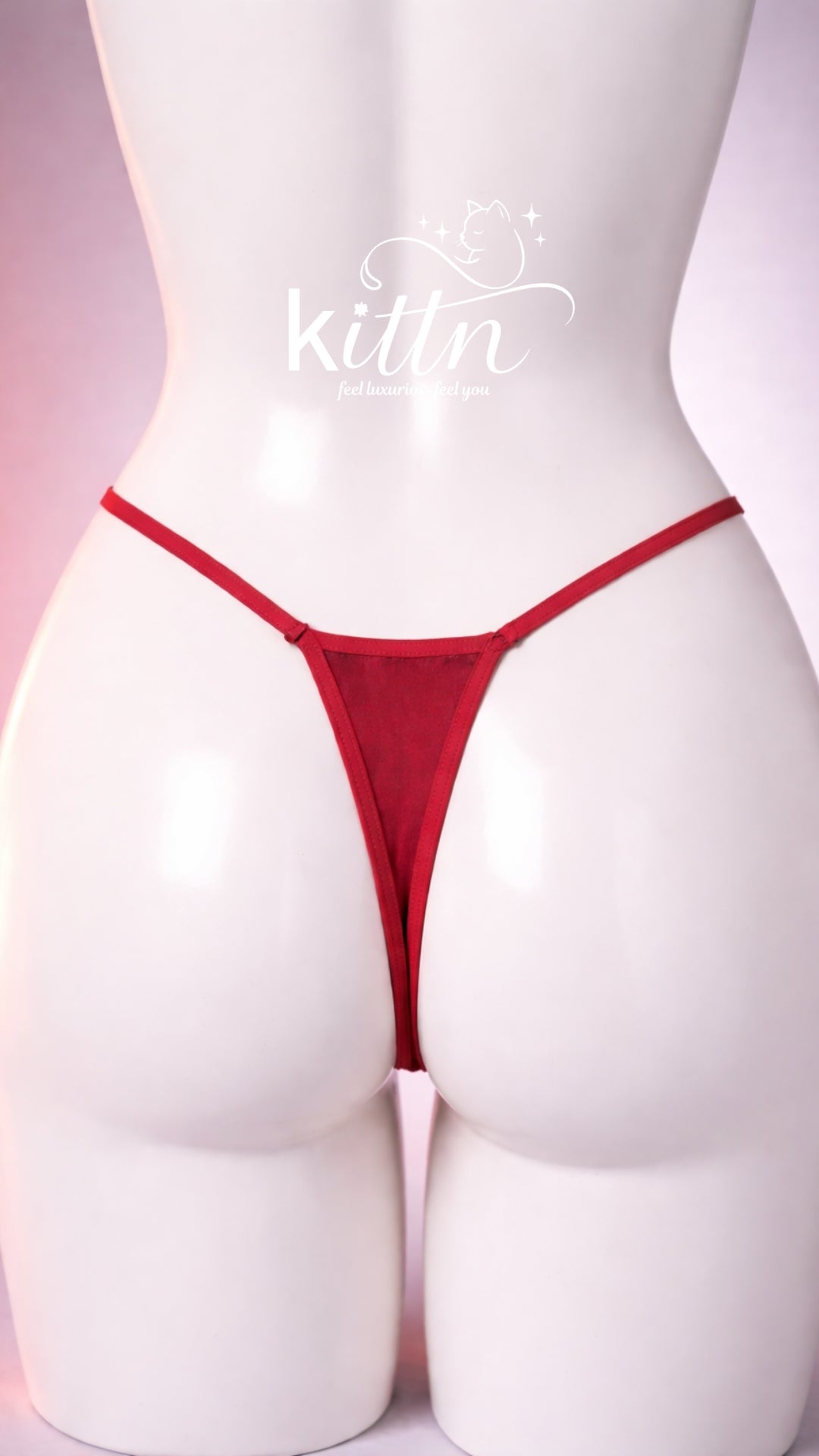 Cotton Rabbed Thong Panty (Pack of 4)