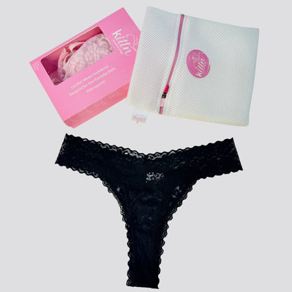Lace Brazilian Thong - Dentelle