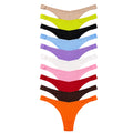 10-Pieces Cotton Thong