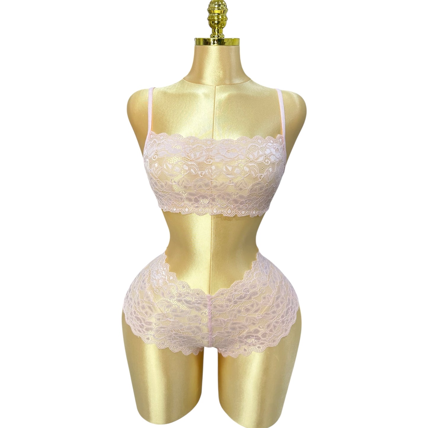 Lace Bralette and shortie