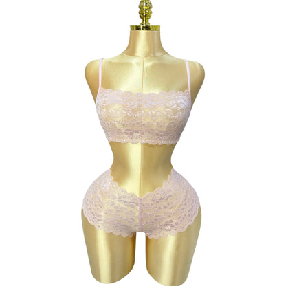 Lace Bralette and shortie