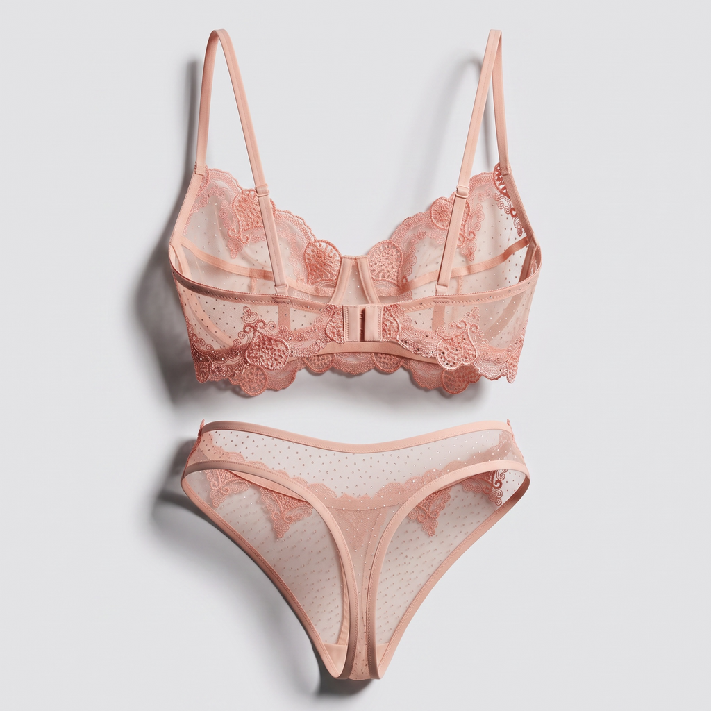 3-Piece Floral Lingerie Set