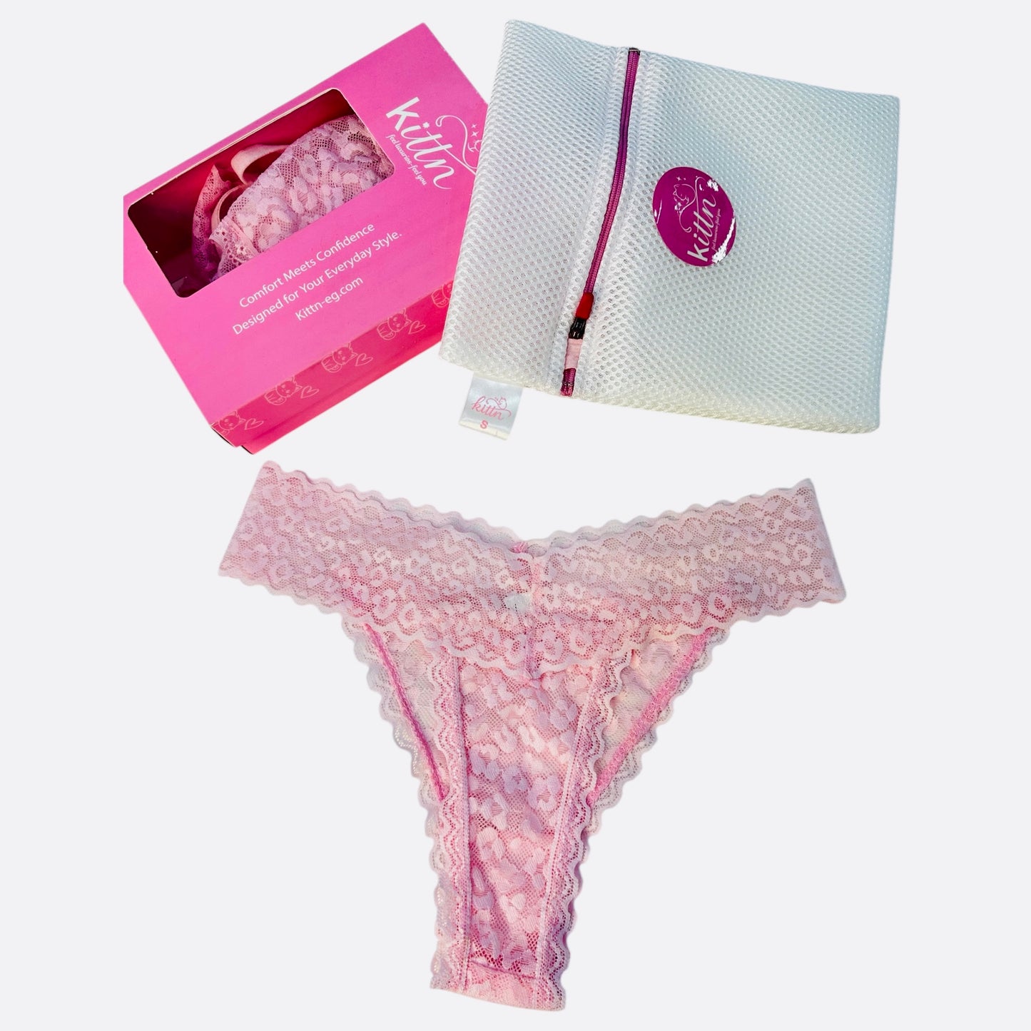 Lace Brazilian Thong - Dentelle