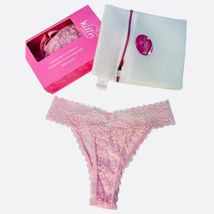 Lace Brazilian Thong - Dentelle