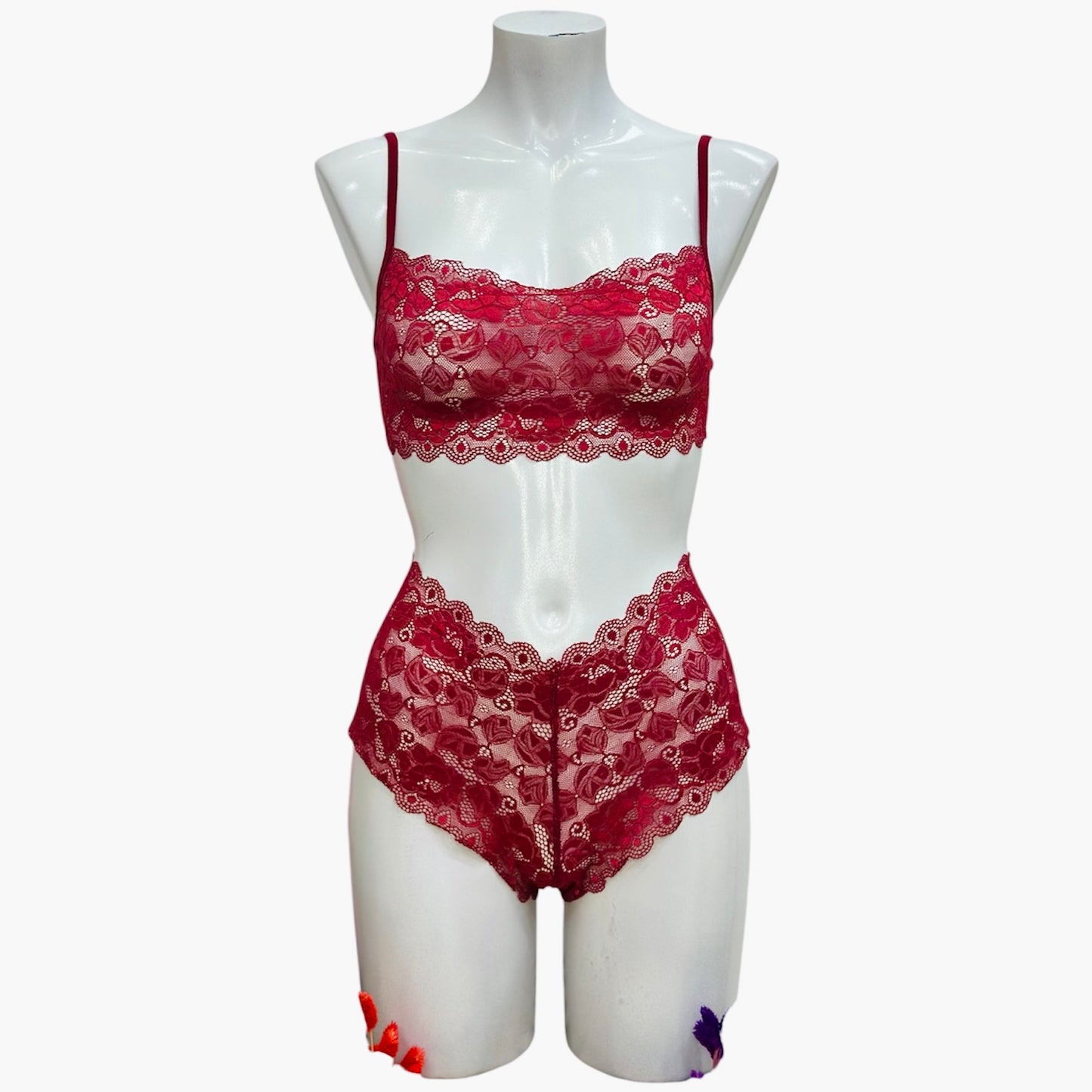 Lace Bralette and shortie