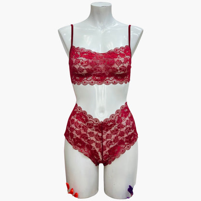 Lace Bralette and shortie