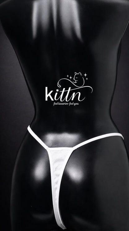 Cotton Rabbed Thong Panty (Pack of 4)