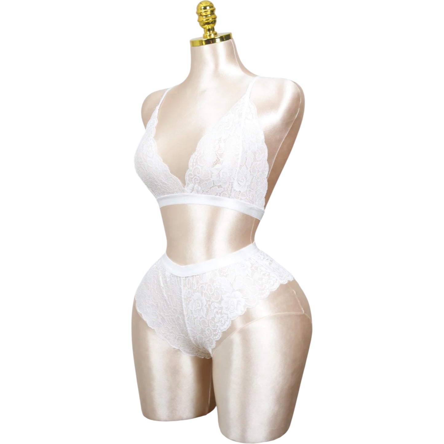 Lace Bralette and Shortie Set (Pack of 4)