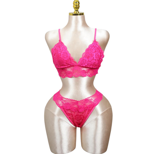 Lace Bralette and panty set