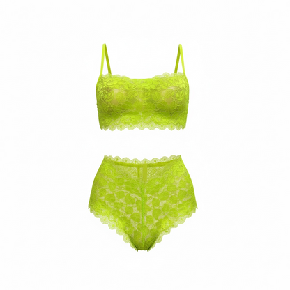 Lace Bralette and shortie