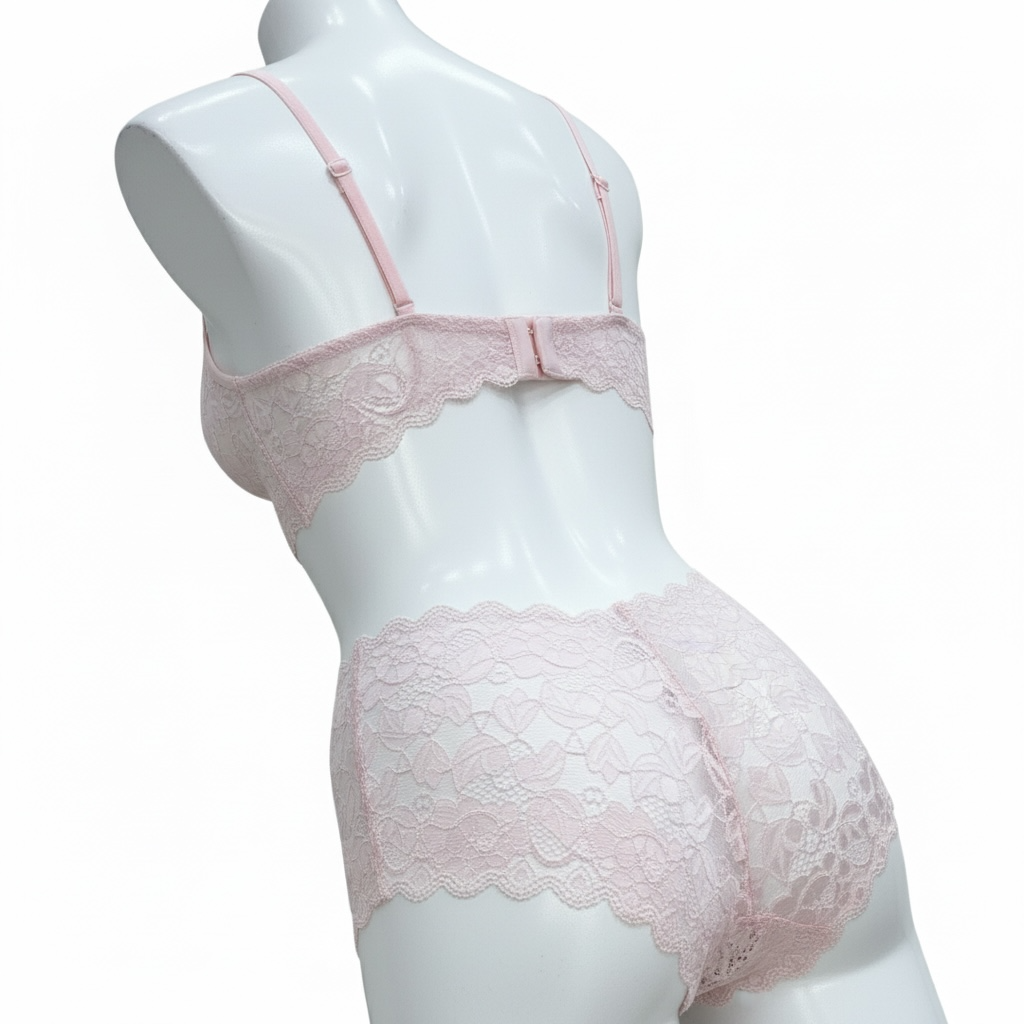 Lace Bralette and shortie