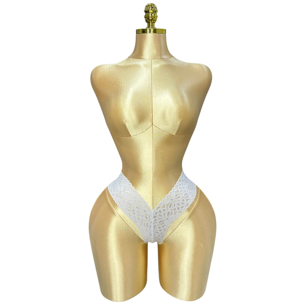 Lace V Thong - Dentelle (Pack of 5)