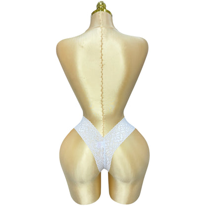 Lace V Thong - Dentelle (Pack of 5)