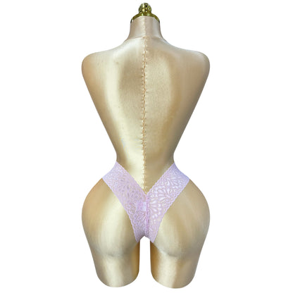 Lace V Thong - Dentelle (Pack of 5)