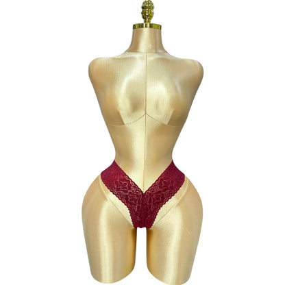 Lace V Thong - Dentelle (Pack of 5)