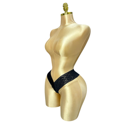 Lace V Thong - Dentelle (Pack of 5)