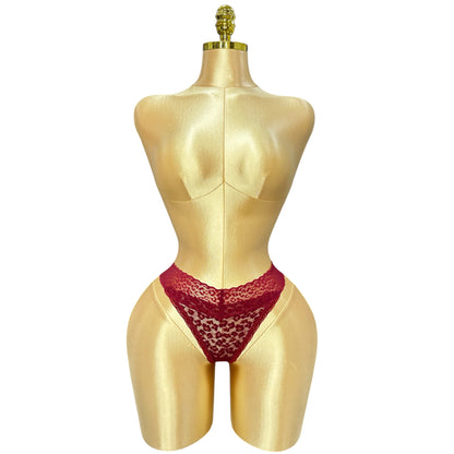 Lace Brazilian Thong - Dentelle