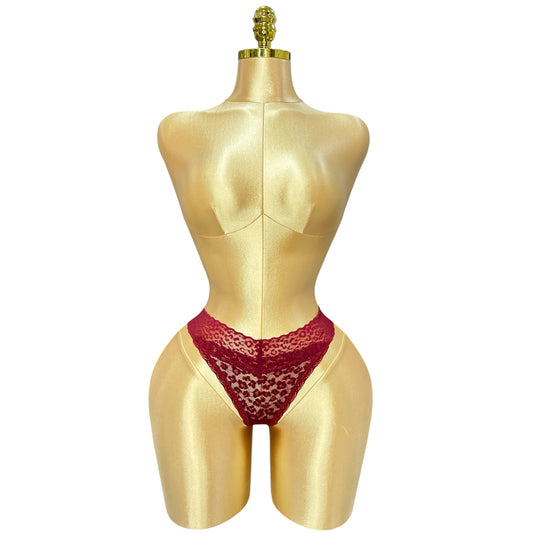 Lace Brazilian Thong - Dentelle
