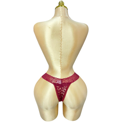Lace Brazilian Thong - Dentelle