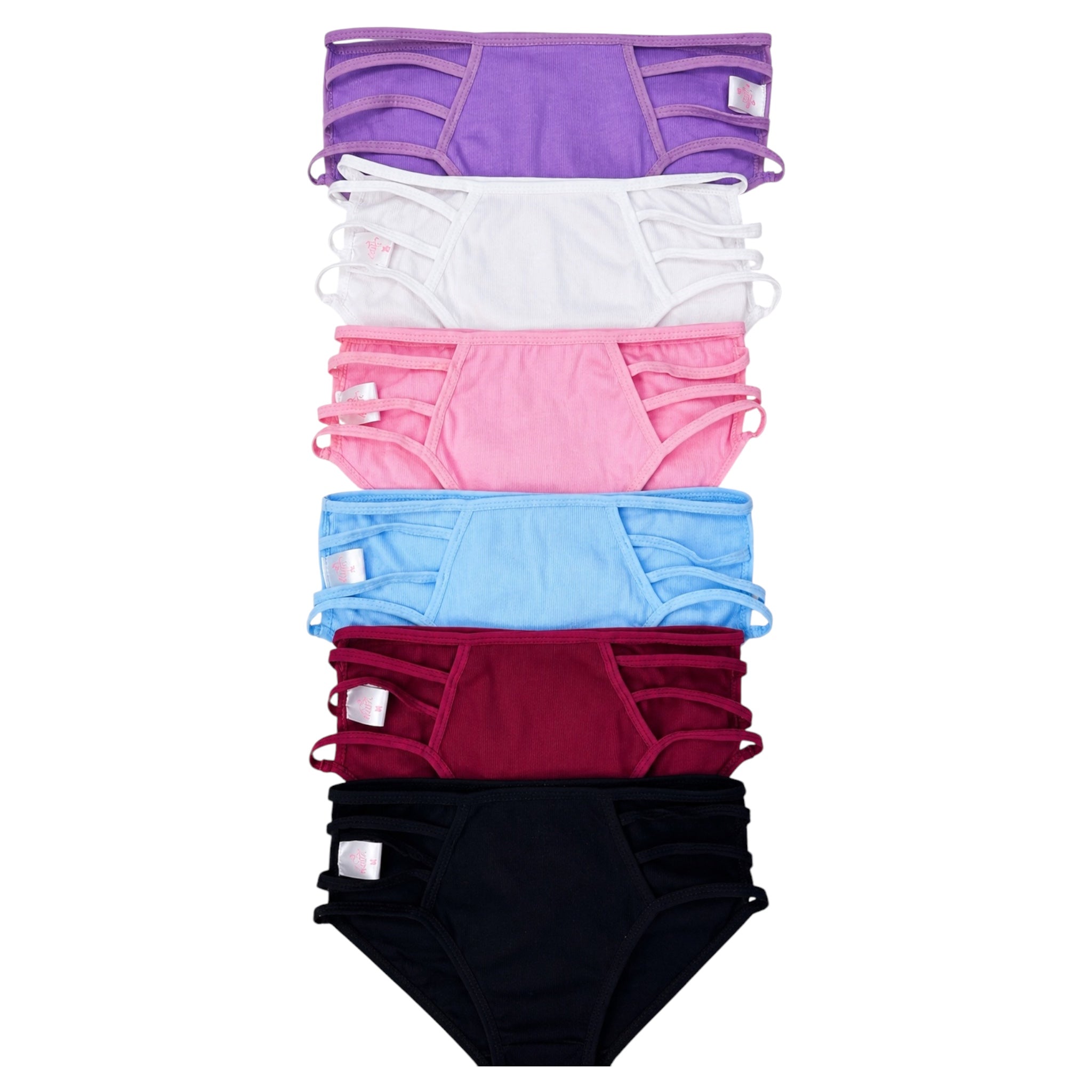 French Brief Cotton Ribbed (Pack of 6)