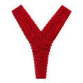 Lace V Thong - Dentelle