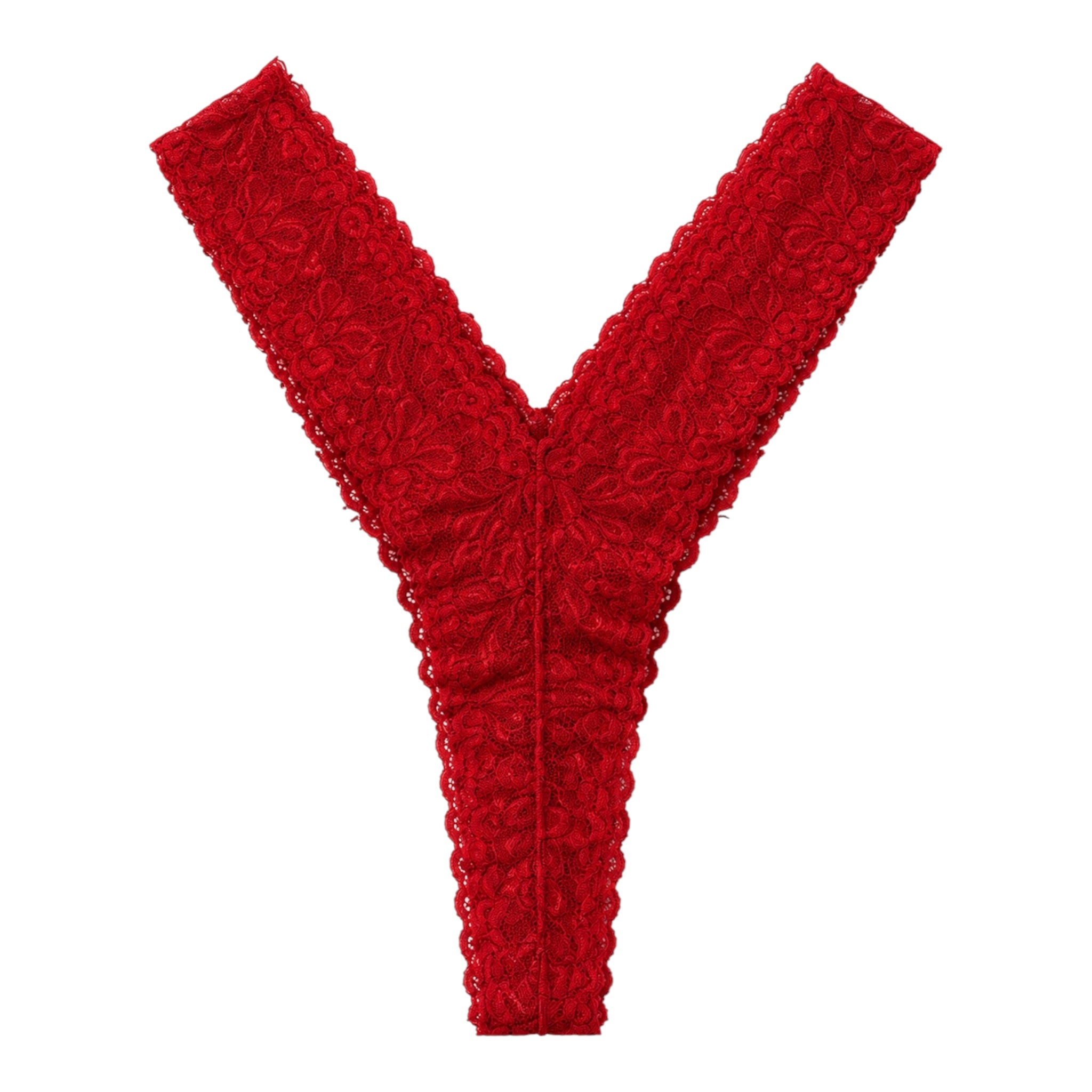 Lace V Thong - Dentelle