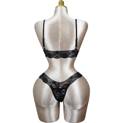 Lace Bralette and Panty Set (Pack of 4)
