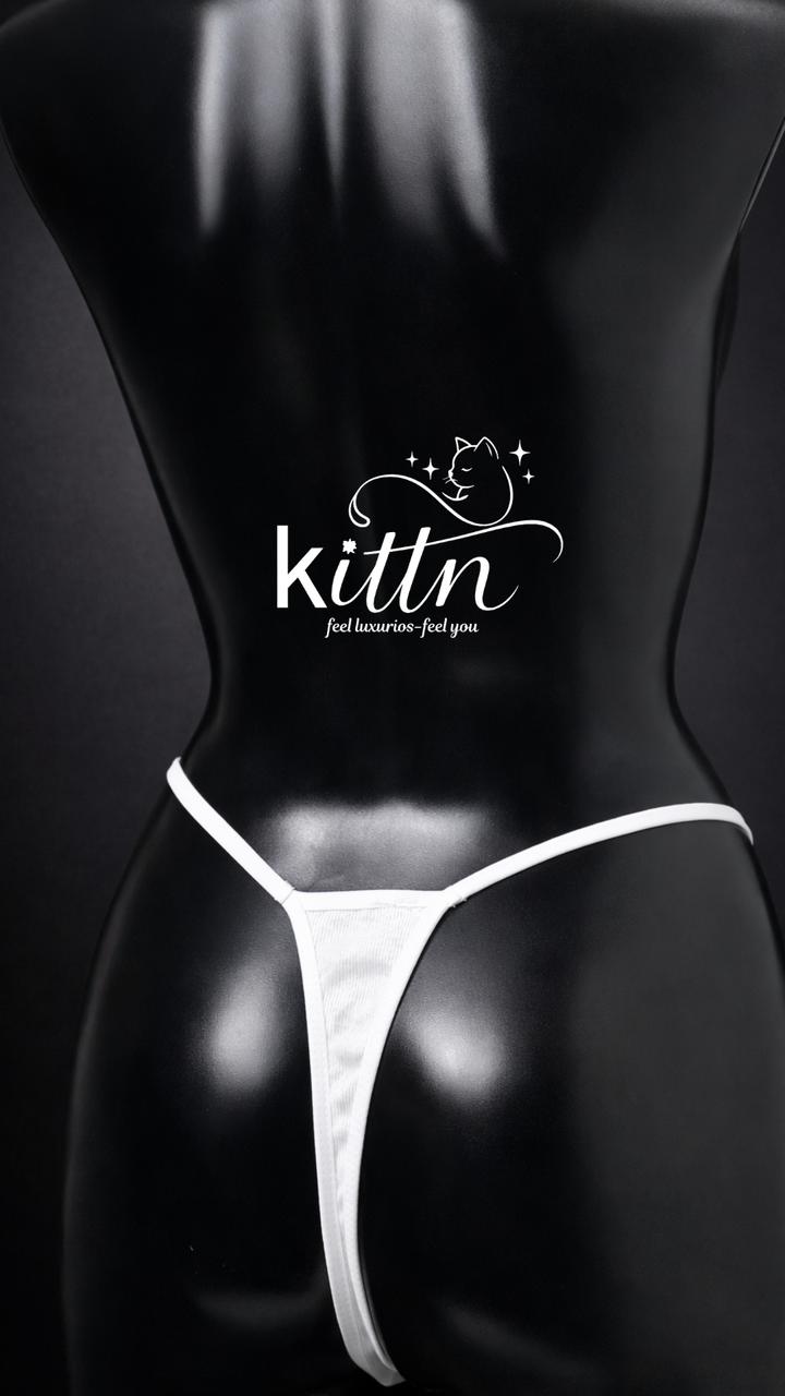 Cotton Rabbed Thong Panty
