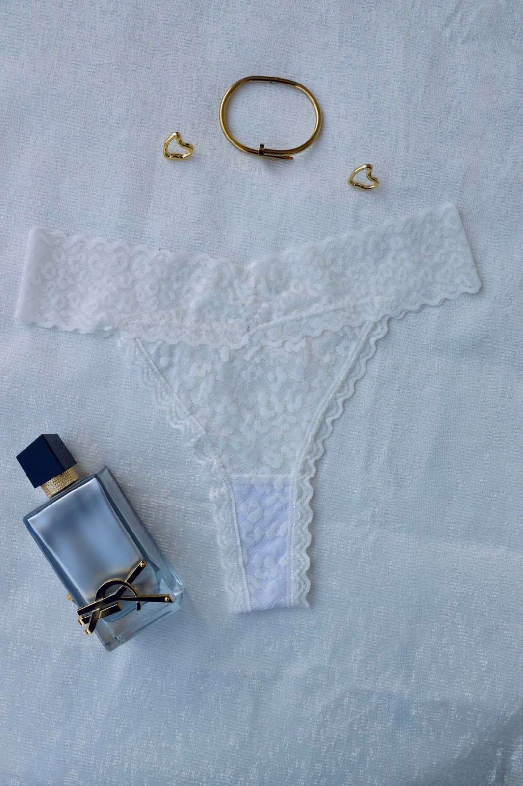 Lace Brazilian Thong - Dentelle