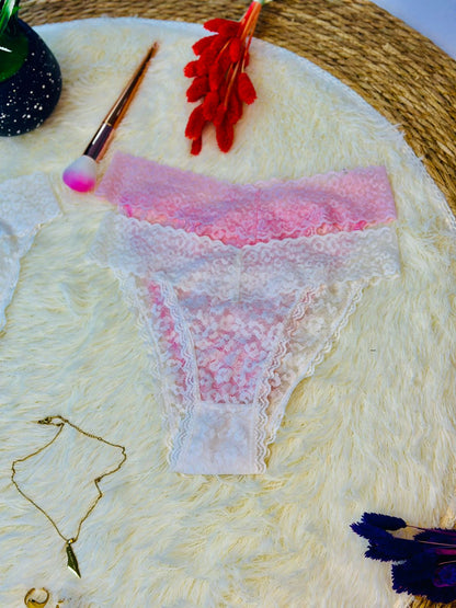 Lace Bikini  Thong - Dentelle