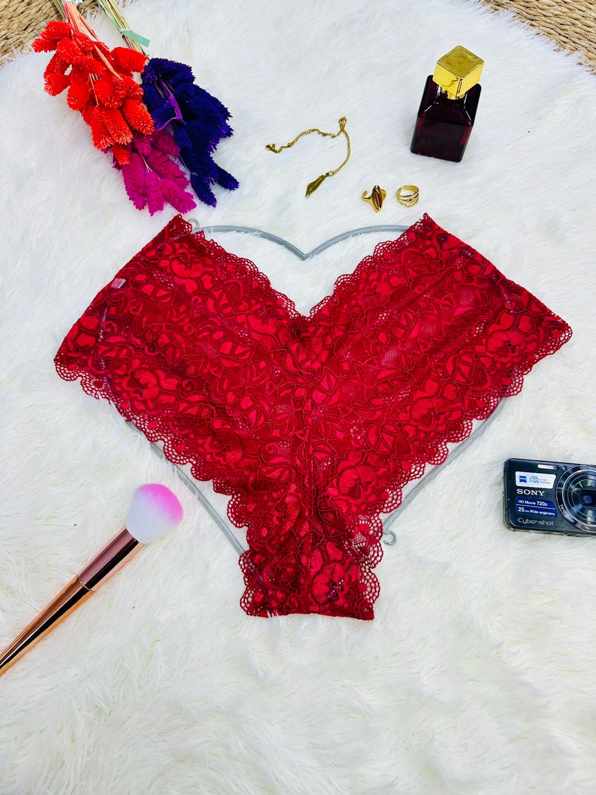 Lace shortie - Dentelle