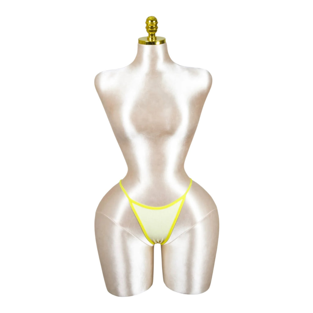 Rib Cotton Thong Panty – 10 Colors