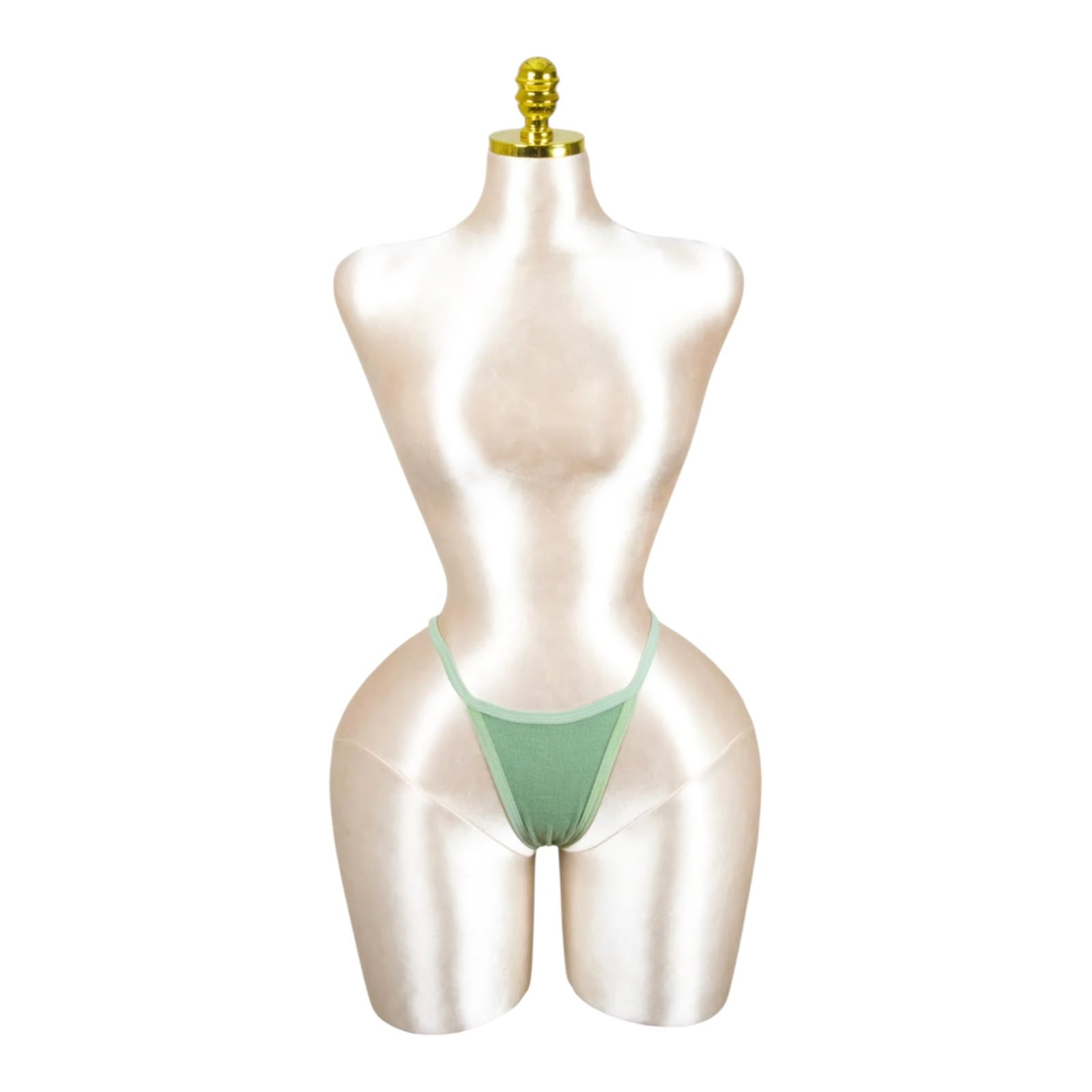 Rib Cotton Thong Panty – 10 Colors