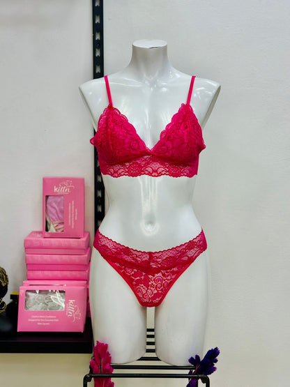 Lace Bralette and panty set