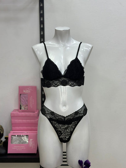 Lace Bralette and panty set