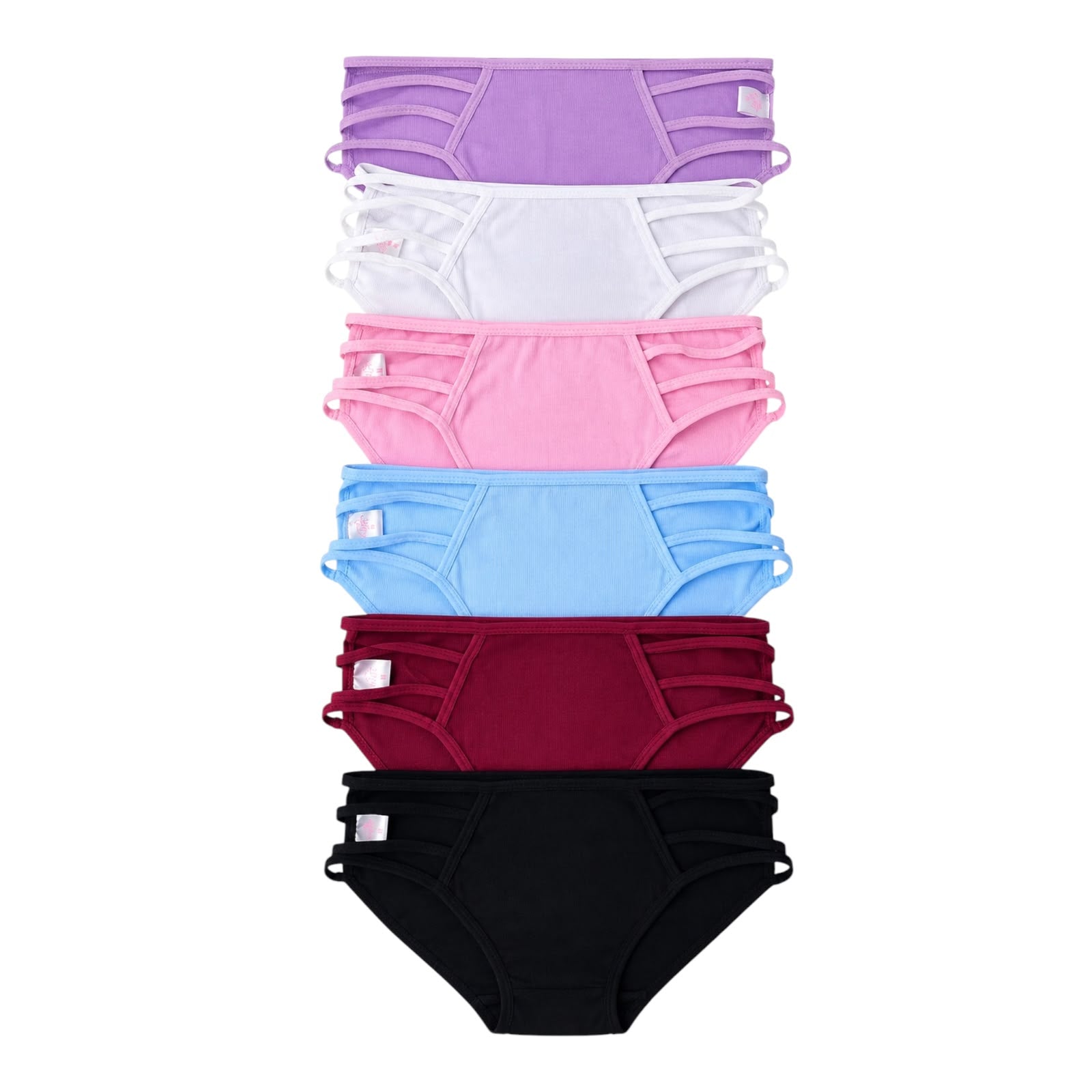 French Brief Cotton Ribbed (Pack of 6)
